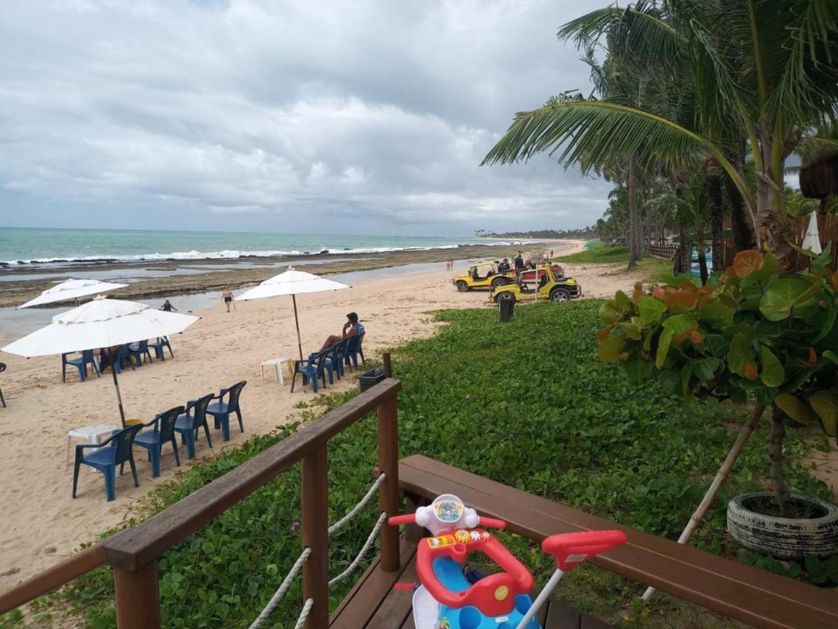 Estudio Marulhos, Varanda Com Vista De Mar E Parque Aquatico, A Beira-Mar Mar De Muro Alto, Com Wi-Fi, Restaurante, Estacionamento E A 10' De Pôrto das Galinhas Exterior foto